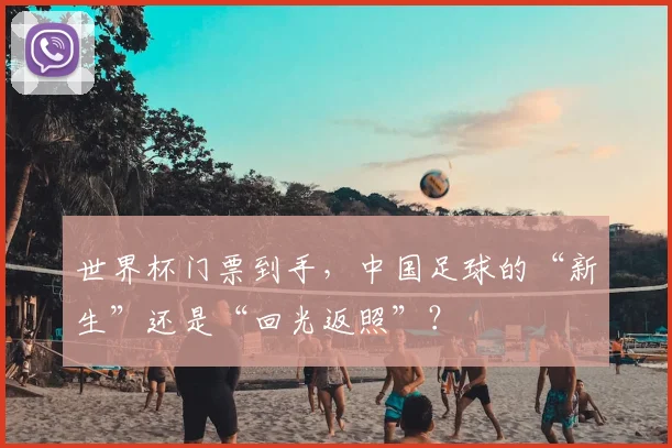 世界杯门票到手，中国足球的“新生”还是“回光返照”？