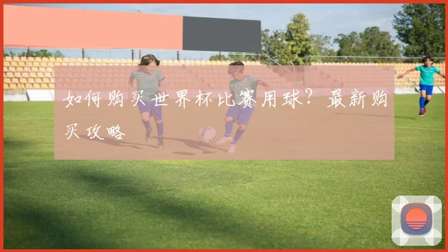 如何购买世界杯比赛用球？最新购买攻略